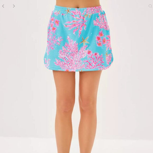Royal Coral Florie Skort by Lilly Pulitzer - Picture 1 of 2